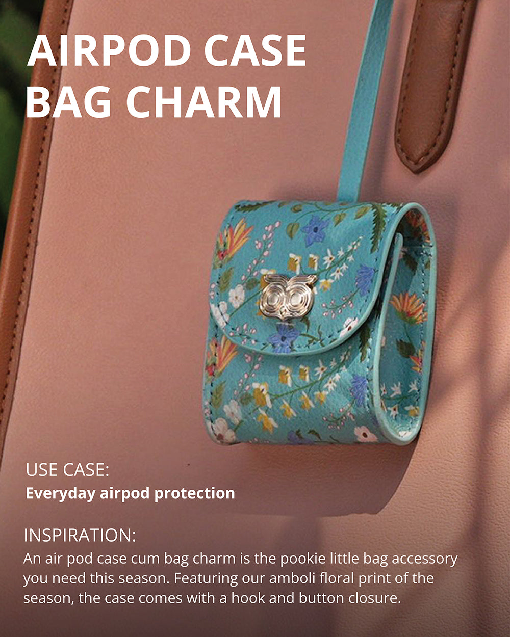 Highlands Air Pod Case Bag Charm | Rare & Wild