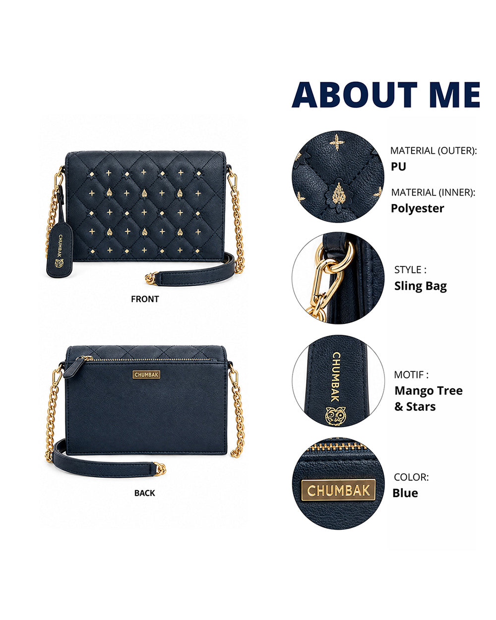 The Udaipur Sling Bag | Haveli Socials