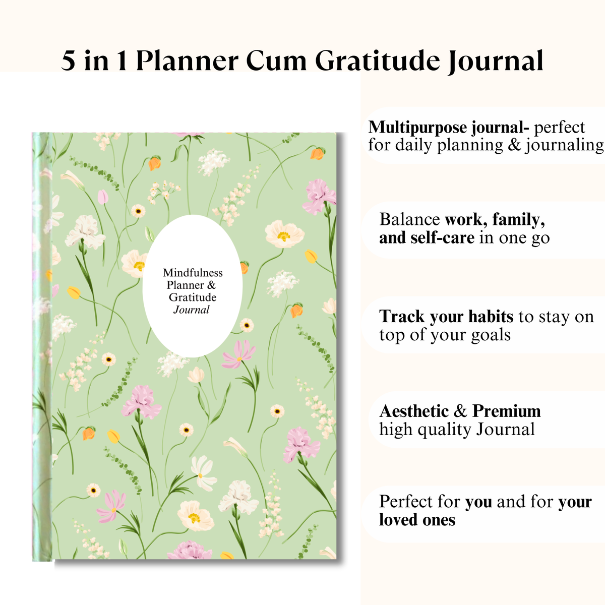 Planner & Feelings Journal Duo Giftbox(Pink & Green)