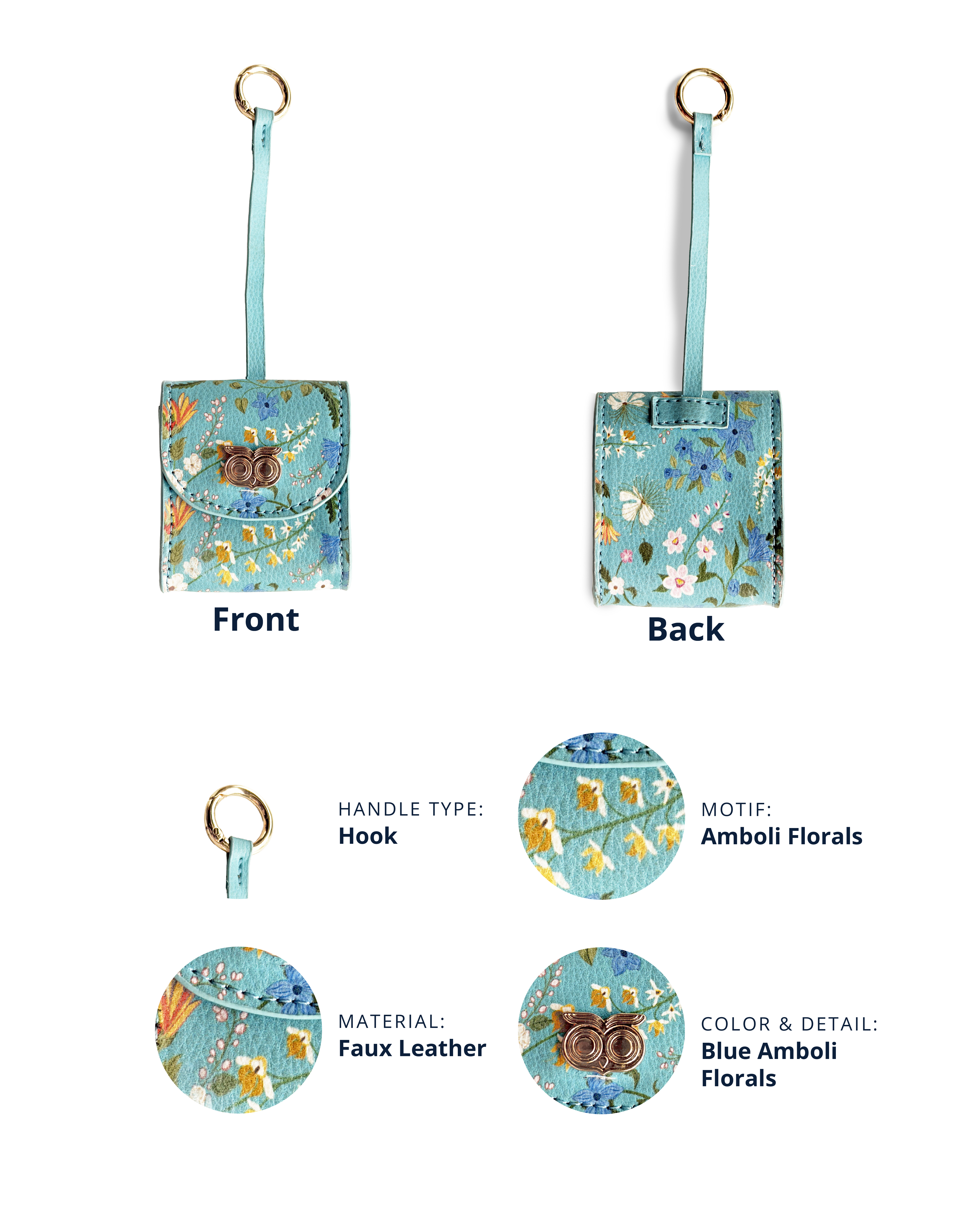 Highlands Air Pod Case Bag Charm | Rare & Wild