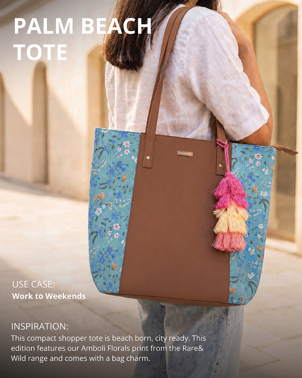 Palm Beach Shopper Tote | Rare & Wild, Amboli