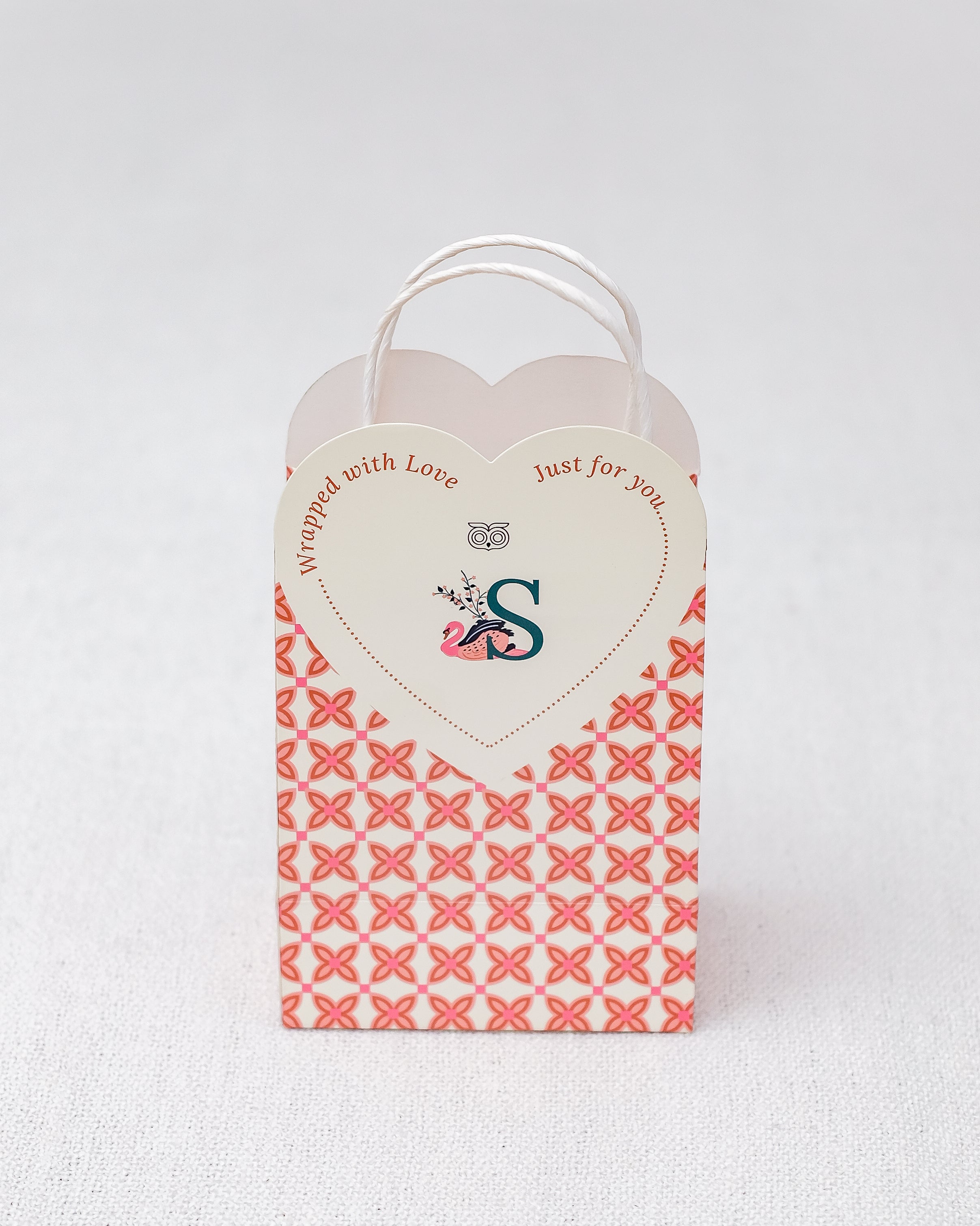 "To S, with Love" Gift Bag - Swan