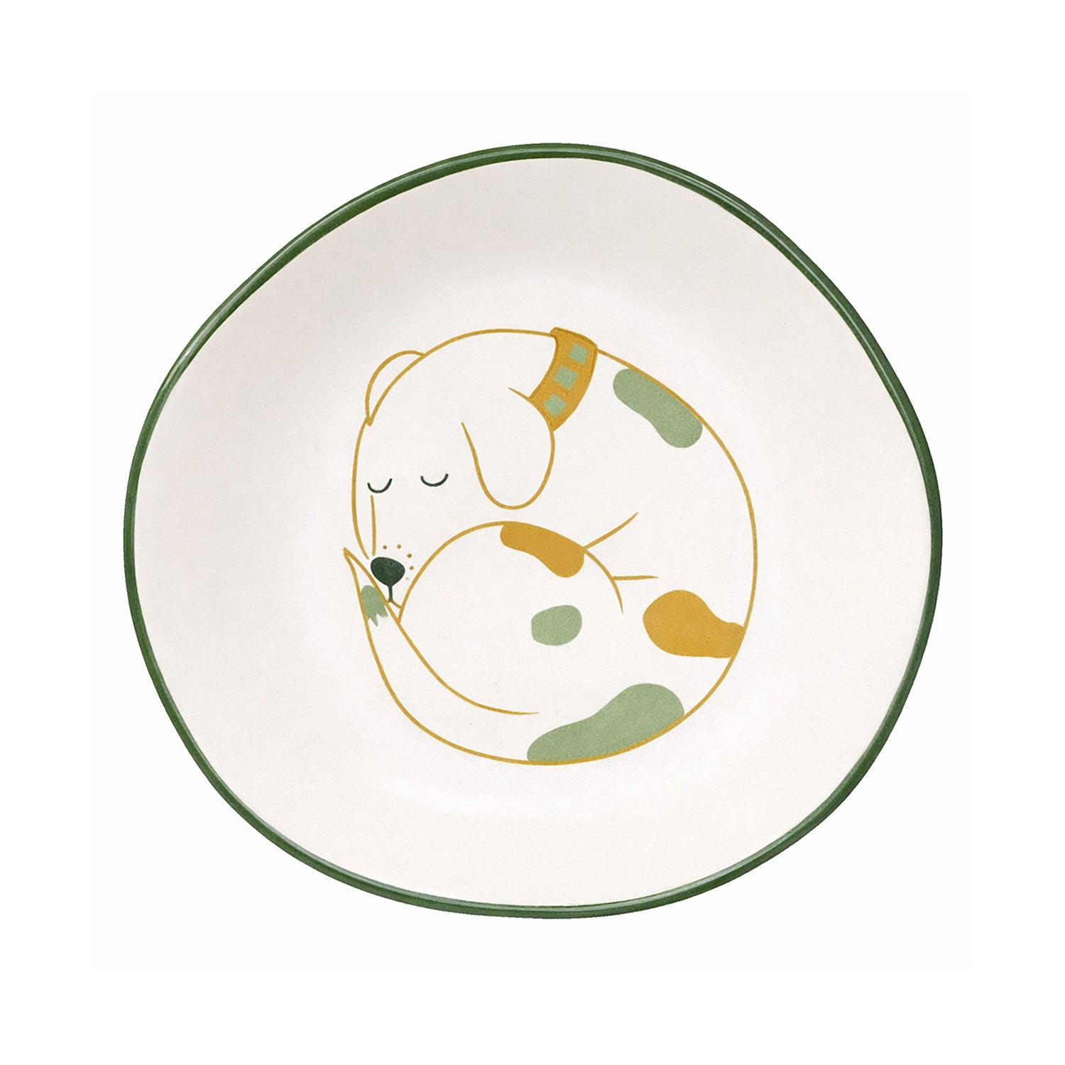 Hound Dessert Plate | Citrus Zest