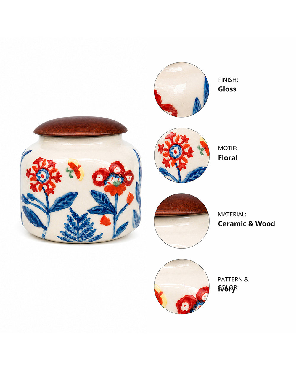 Wild Bloom Jar | Forest Folklore