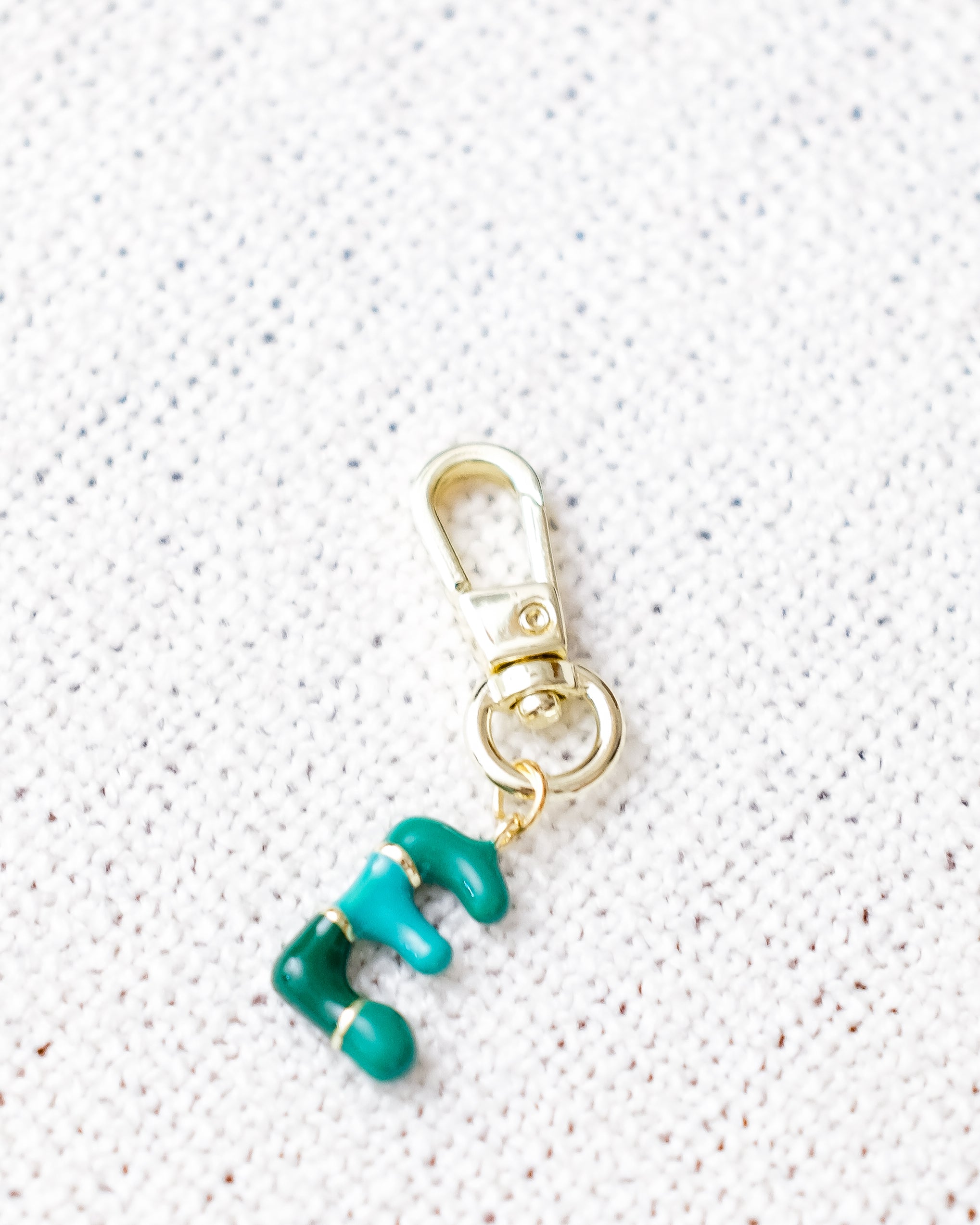 Alphabet Charm Hook - E