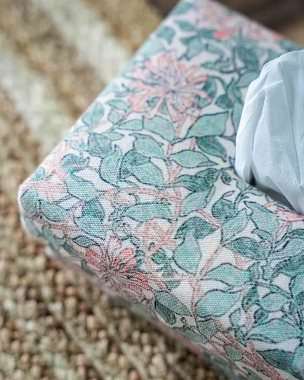 Floral Drama Tissue Box