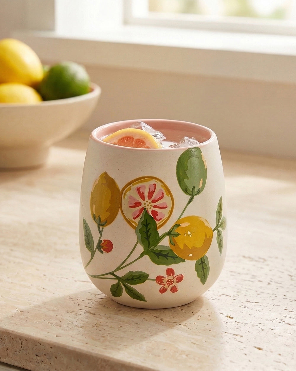 Limonata Espresso Kulhad | Citrus Zest - Set of 4