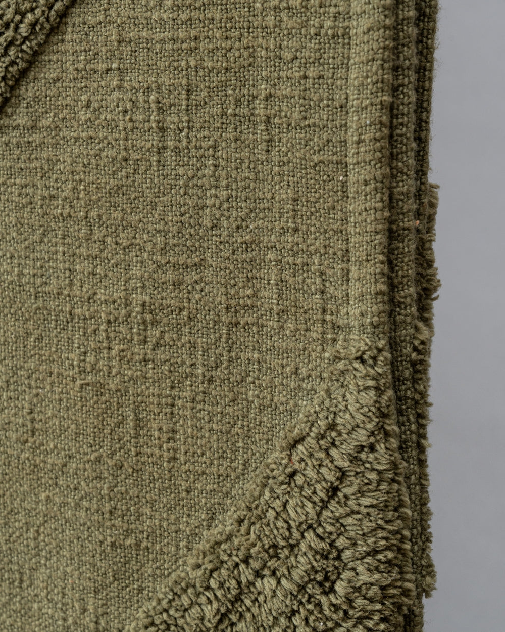 Burnt Olive Throw Blanket