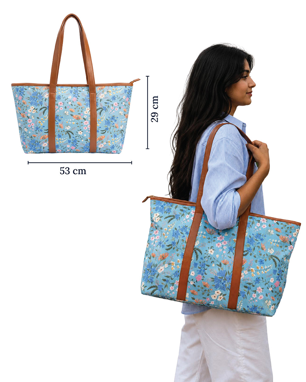 Capri Carry all Tote| Rare & Wild, Amboli