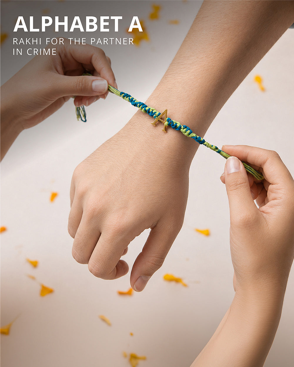 The Initial ‘A’ Joy Hamper - Threads of Joy