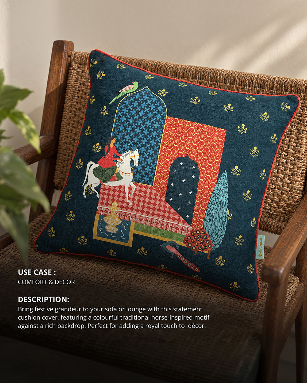 Haveli Ride Cushion Cover | Haveli Socials