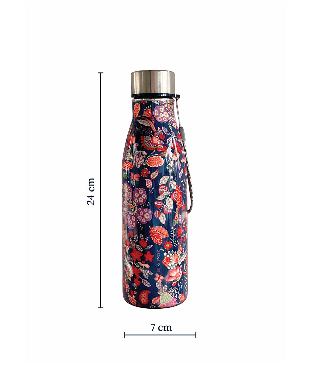 Batik Bloom Steel Bottle, 700ml