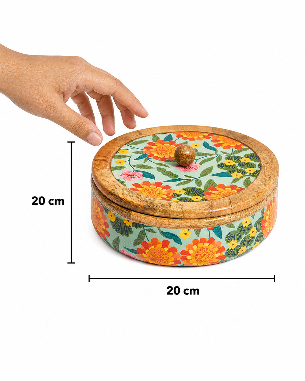 Marigold Storage Box | Wood