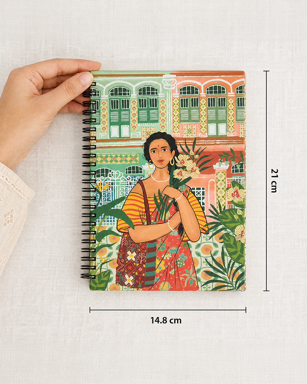 Katong Flowershop Notebook | #Singapore Inspired