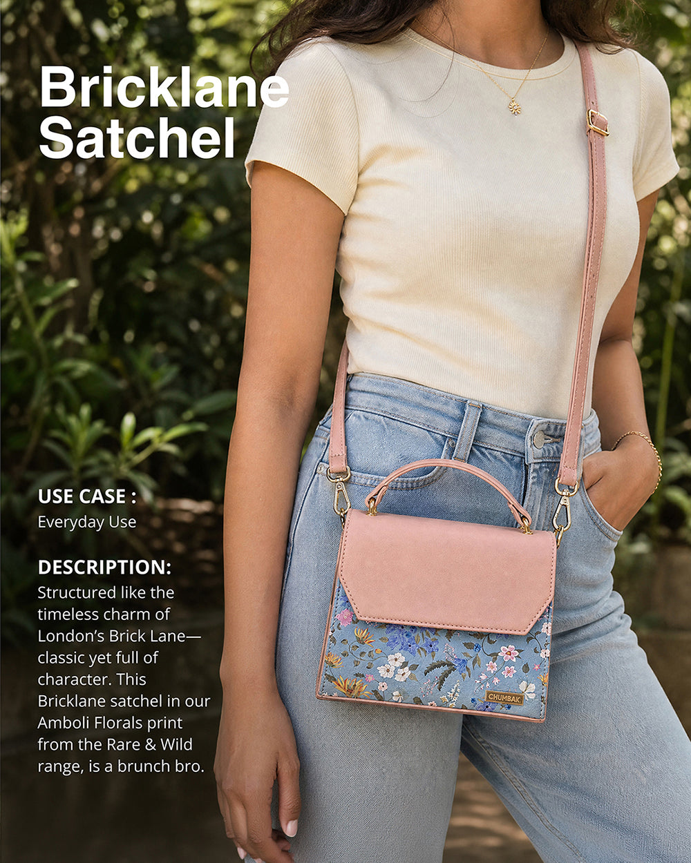Bricklane Satchel | Rare & Wild, Amboli