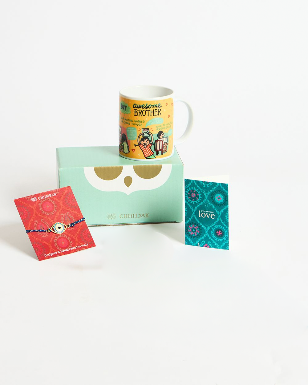 Essentials Rakhi Gift Box - Set of 3 (For your Brother)