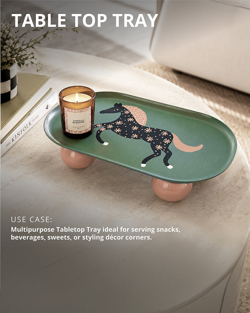 The Happy Hostess Tray Gift Box set of 1 - Threads of Joy