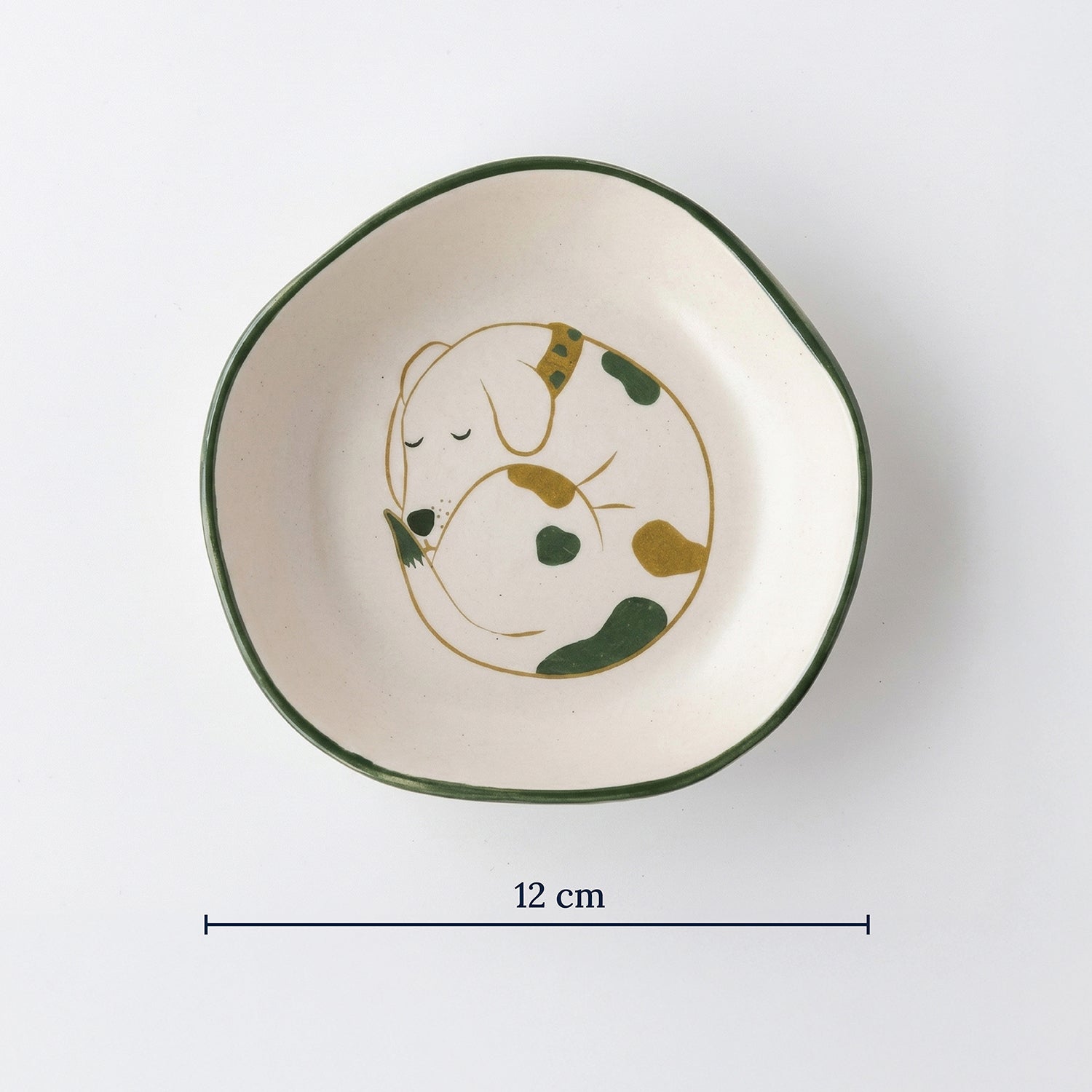 Hound Dessert Plate | Citrus Zest