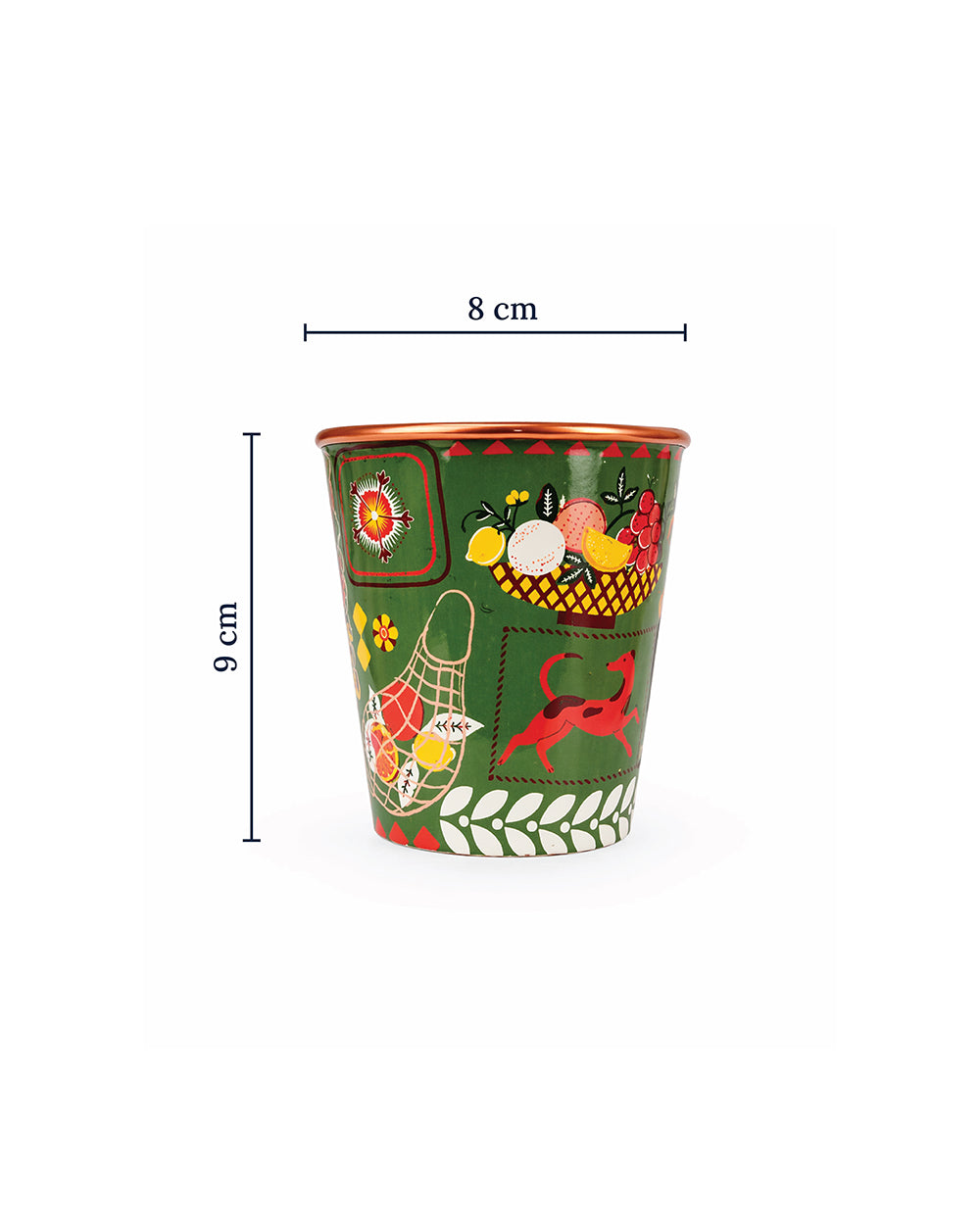 Limonata Copper Tumbler, 250 ml | Citrus Zest