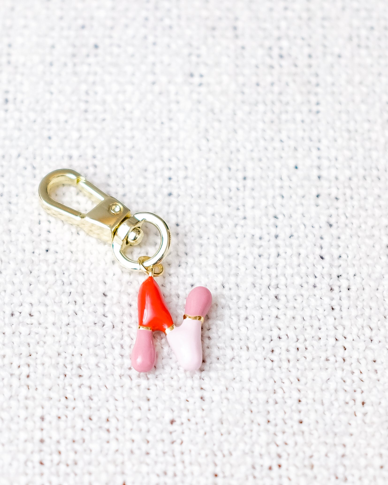 Alphabet Charm Hook - N