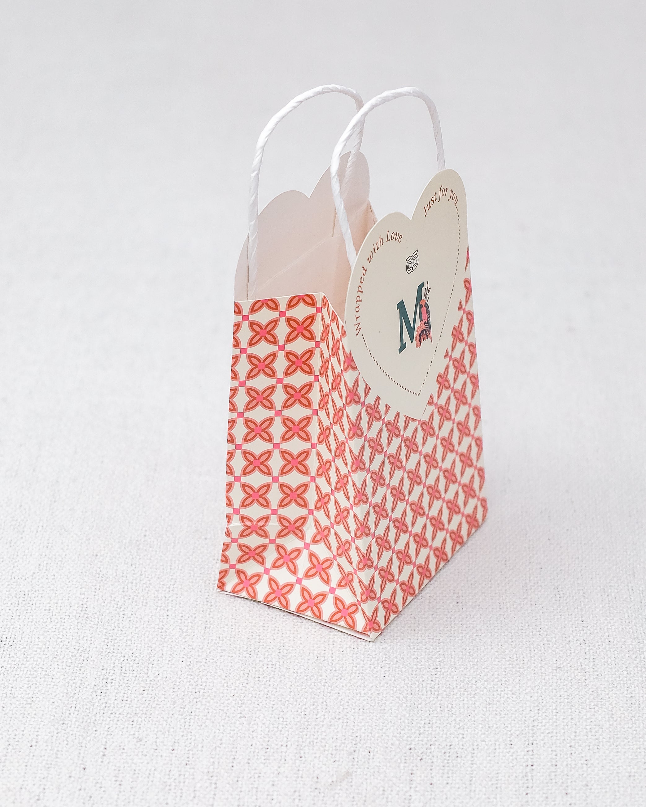 "To M, with Love" Gift Bag - Macaw