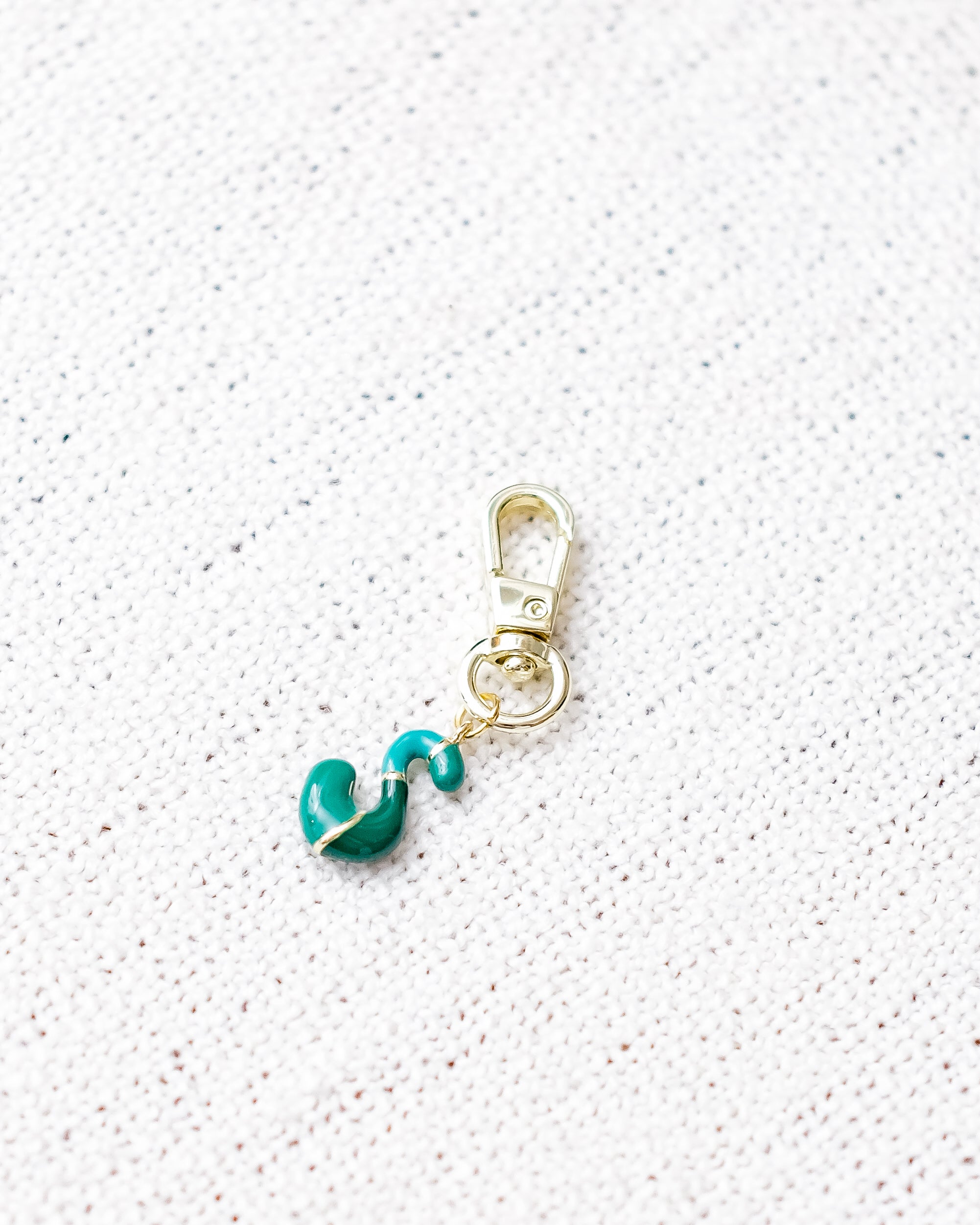 Alphabet Charm Hook - S