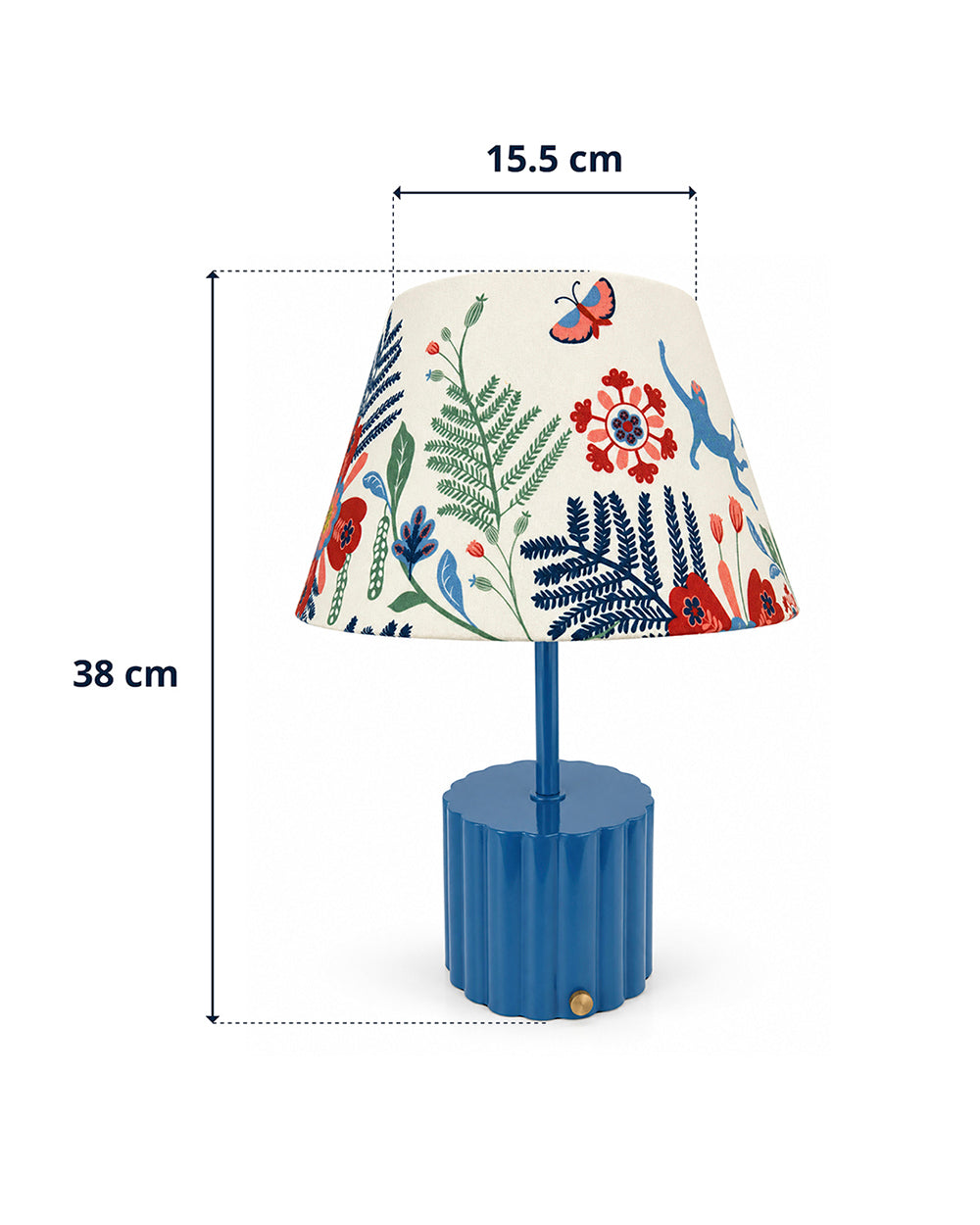 Forest Bloom Conical Table Lamp | Forest Folklore