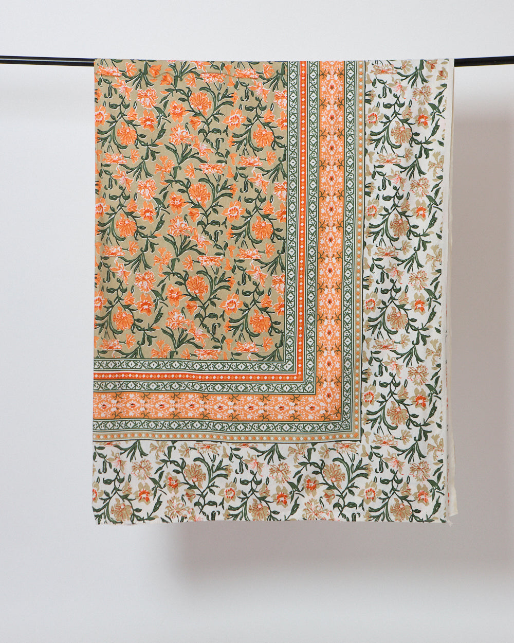 Brown Leaves Bedsheet Set