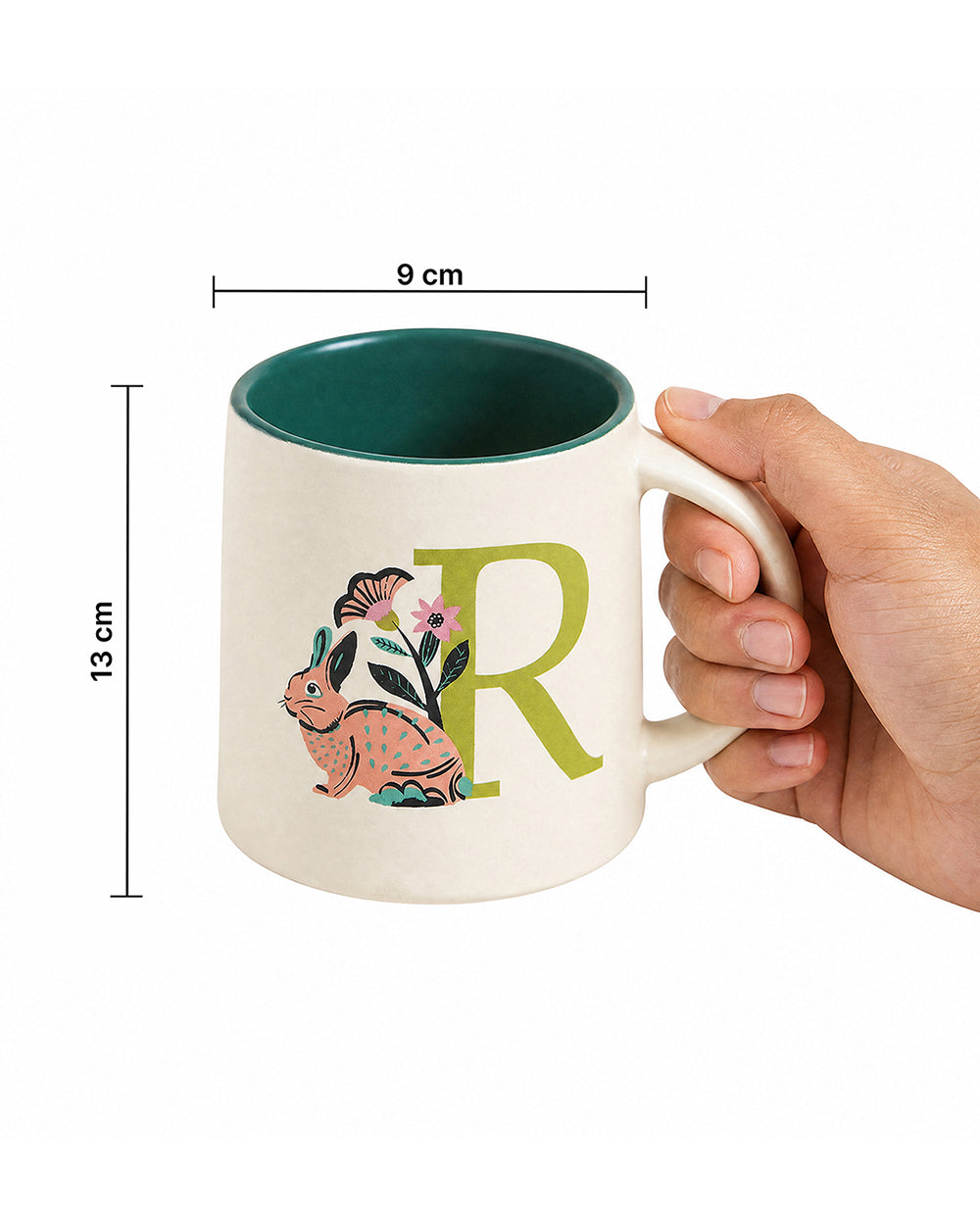Rabbit Mug - R