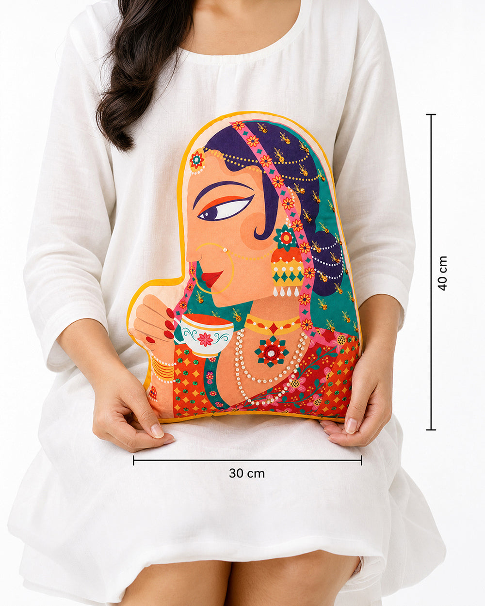 Royal Rani Shape Cushion