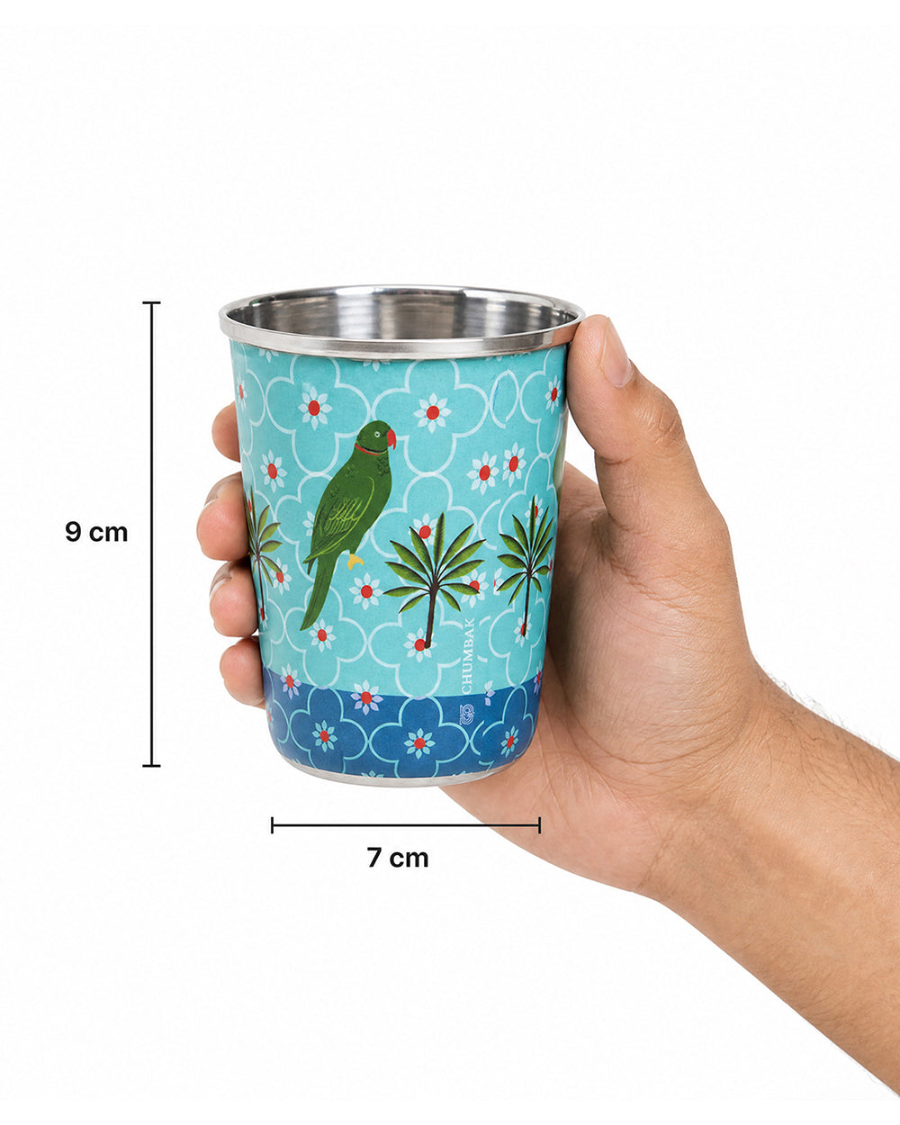 Chettinad Steel Tumbler set