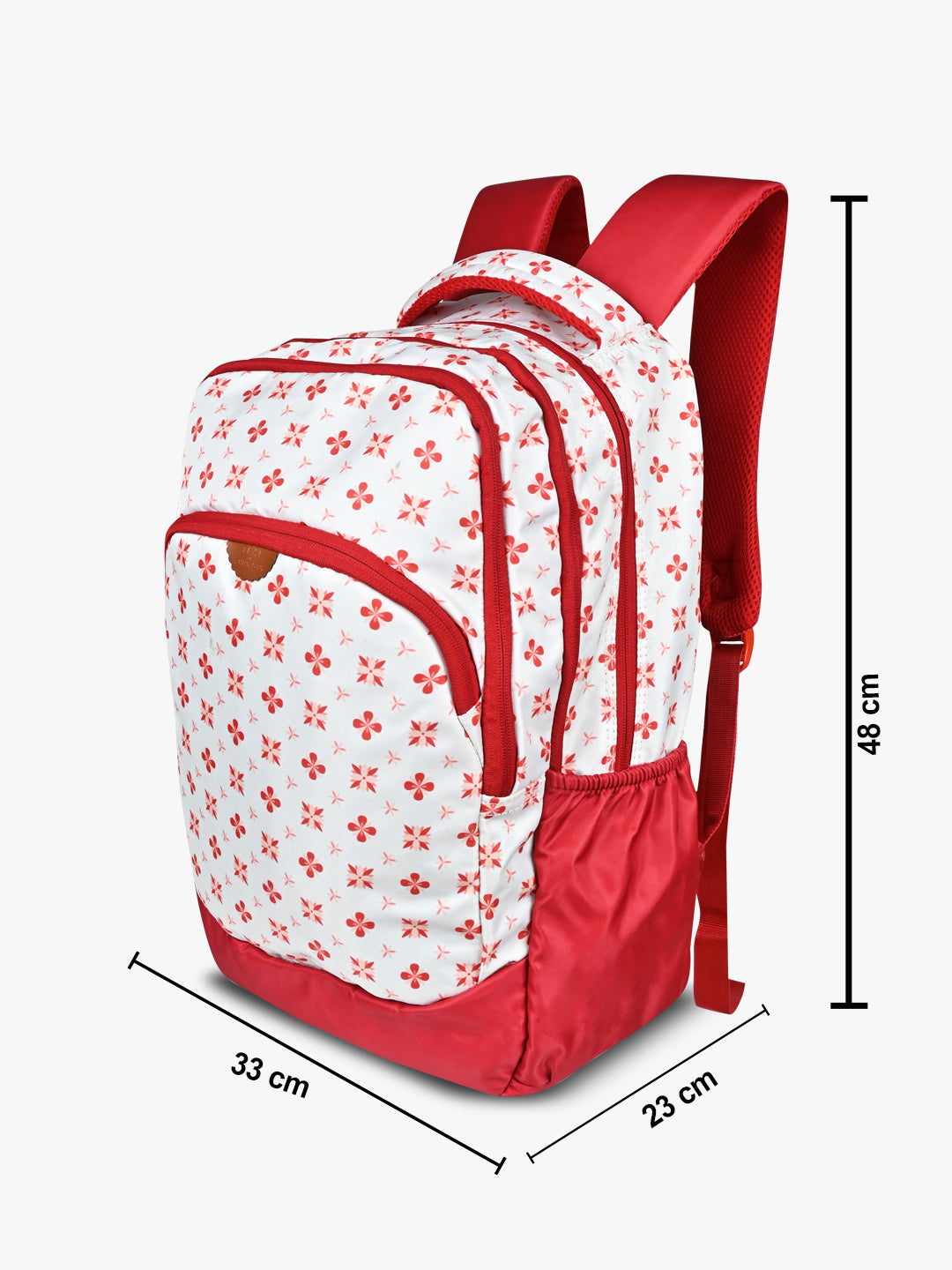 TEAL BY CHUMBAK Unisex Laptop Backpack | Red