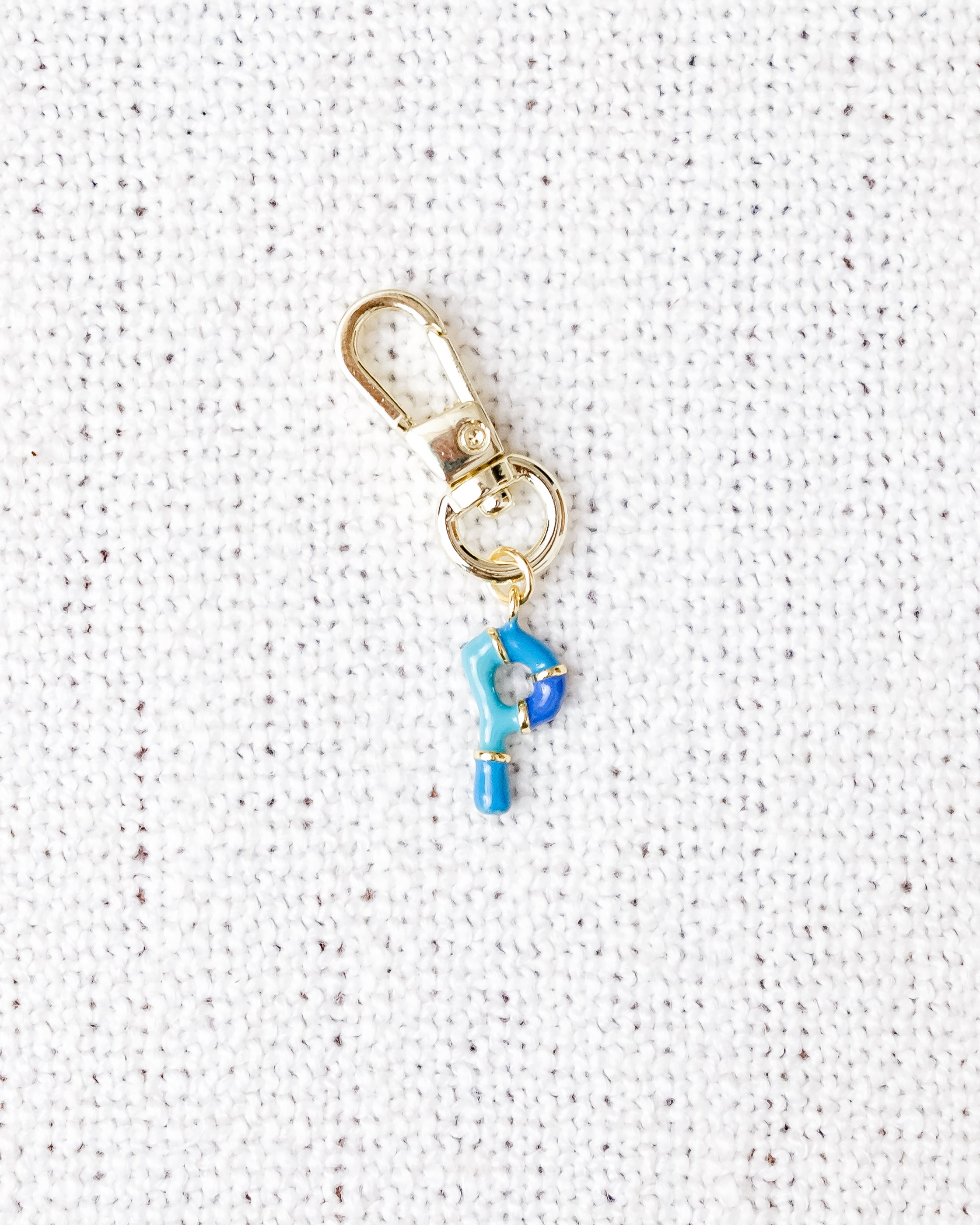 Alphabet Charm Hook - P