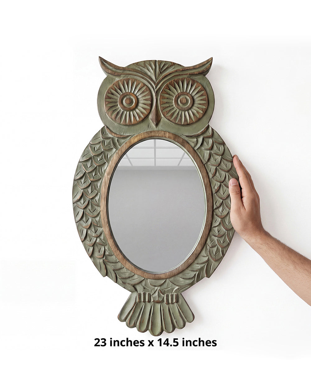 Woodland Owl Mirror | Forest Folklore