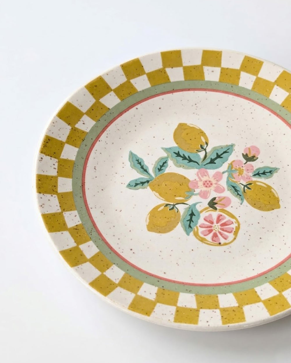 Limonata Quarter Plate| Citrus Zest