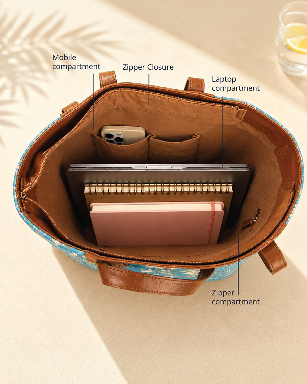 Palm Beach Shopper Tote | Rare & Wild, Amboli