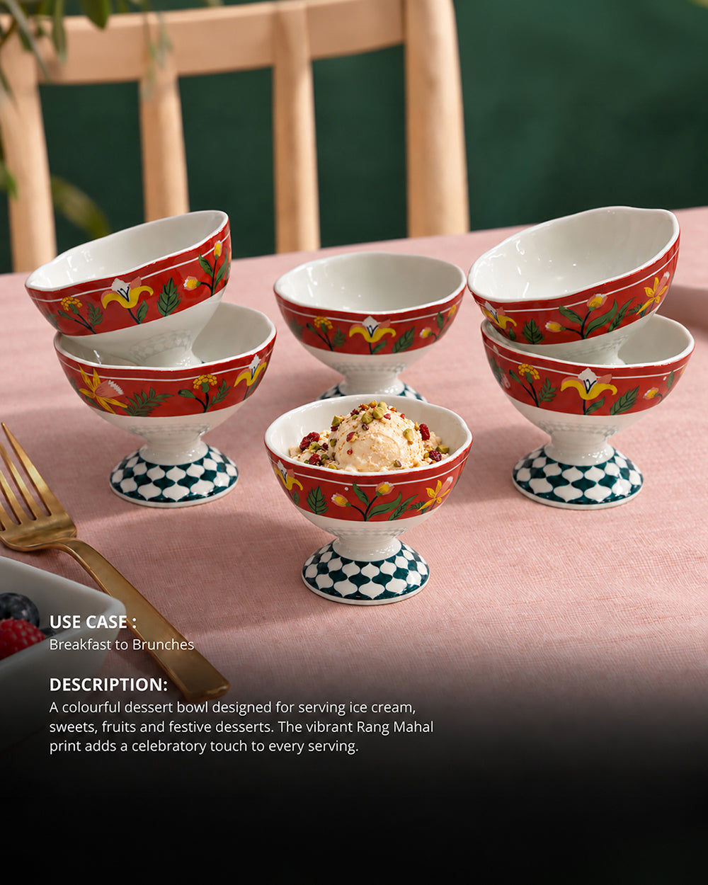 Guldasta Gelato Bowl | Haveli Socials | Set of 6