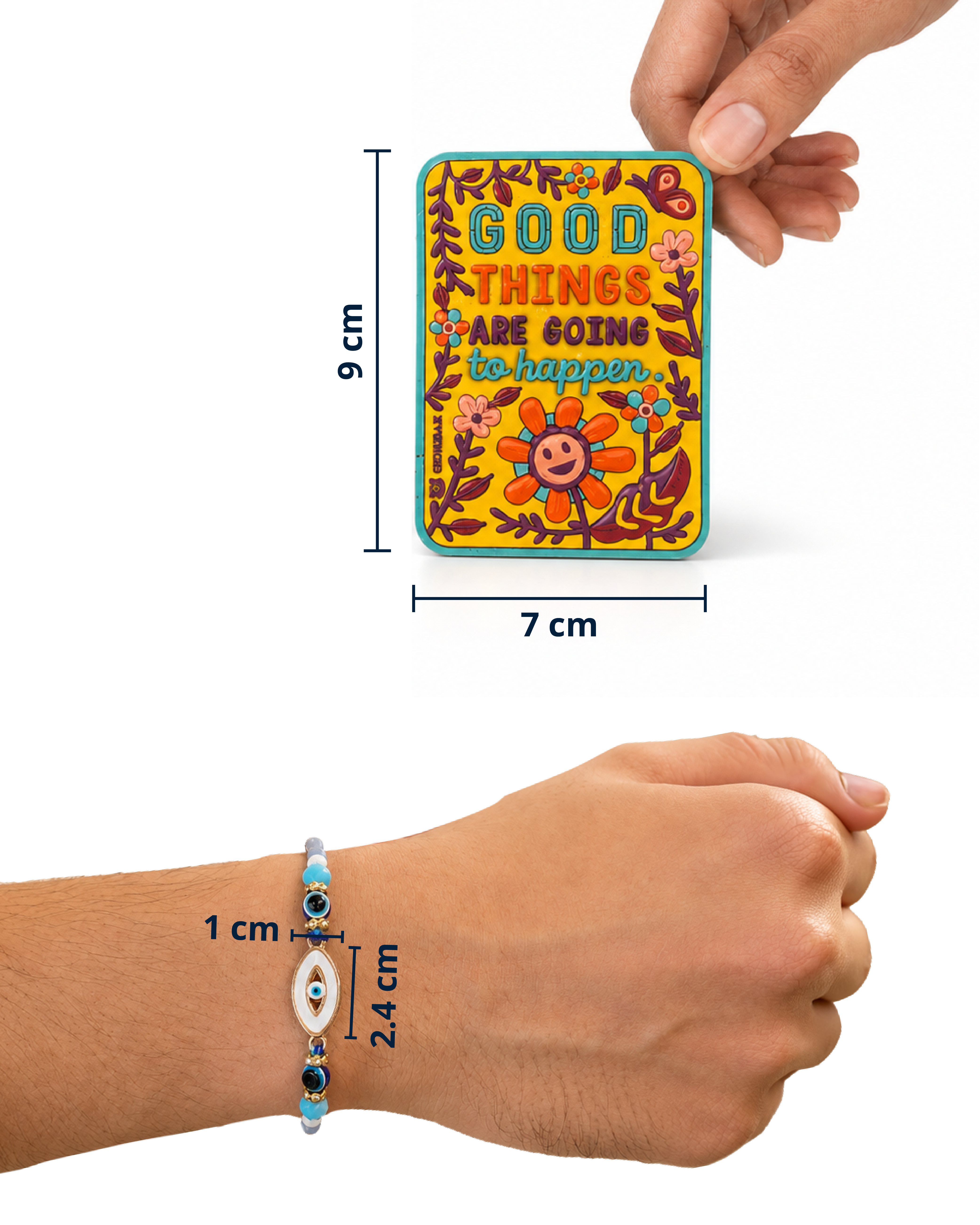 Good Vibes Only Gift Set of 2 - Threads of Joy