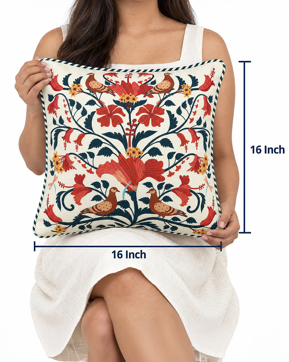 Guldasta Cushion Cover | Haveli Socials