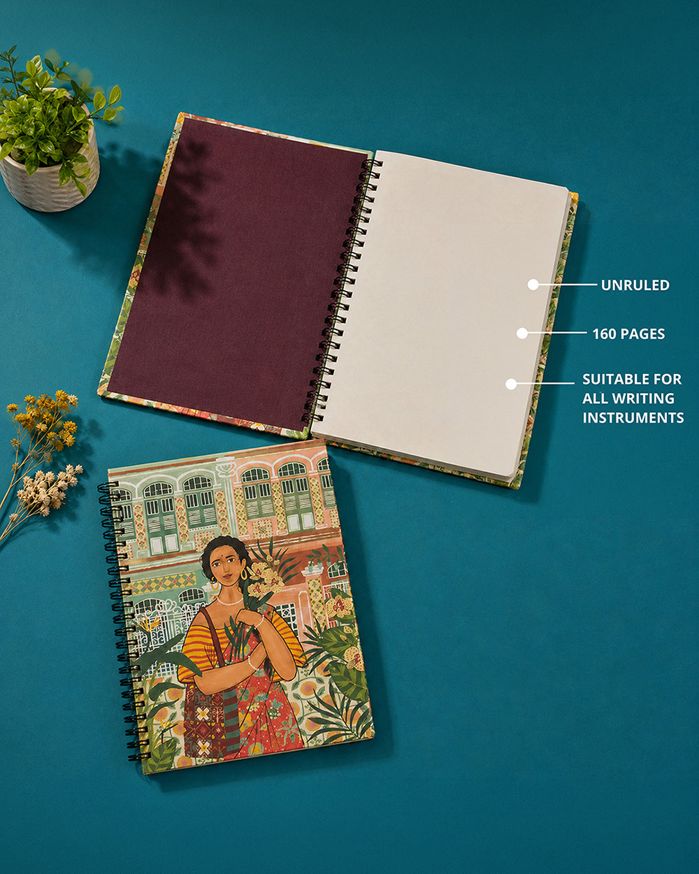 Katong Flowershop Notebook | #Singapore Inspired