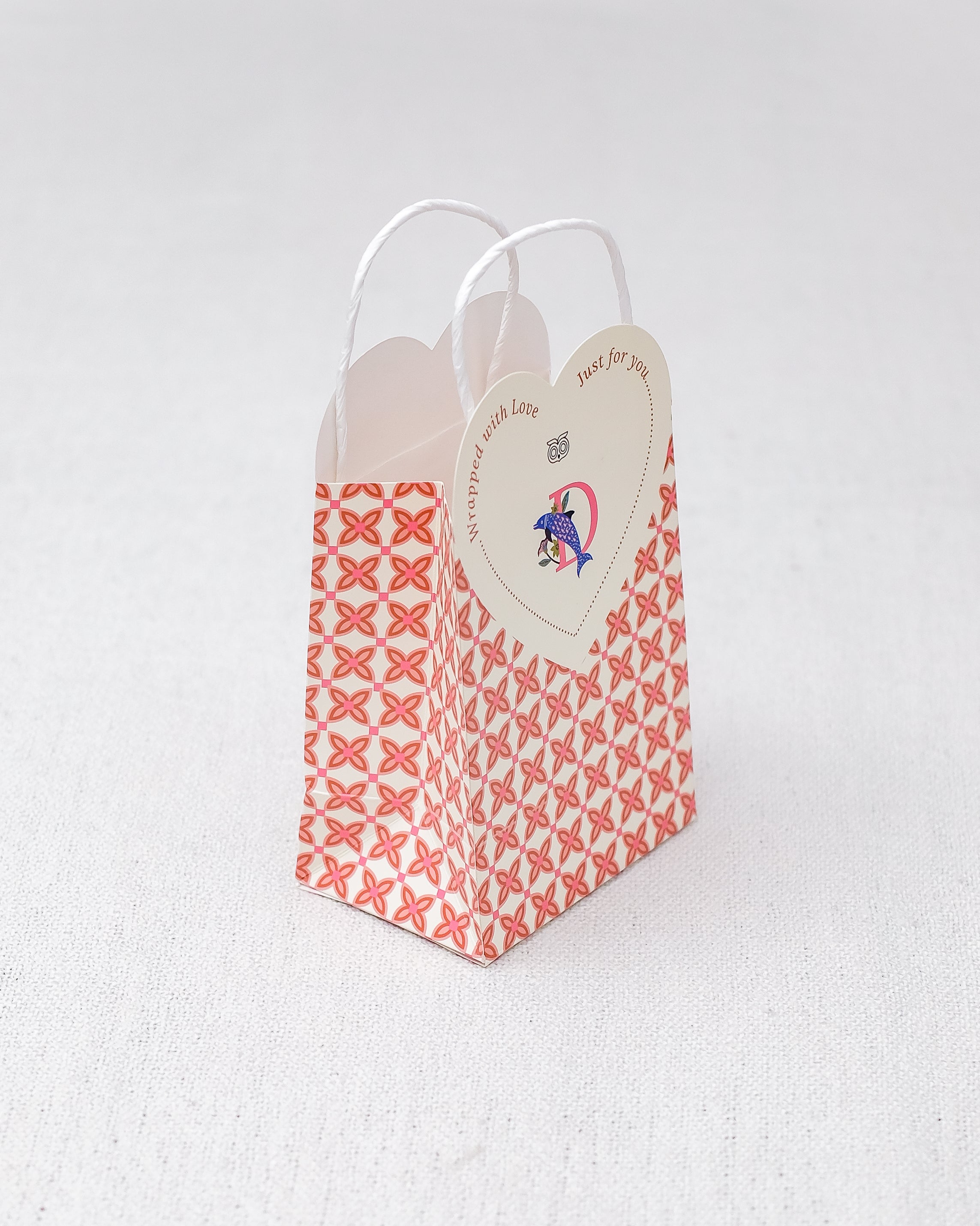 "To D, with Love" Gift Bag - Dolphin