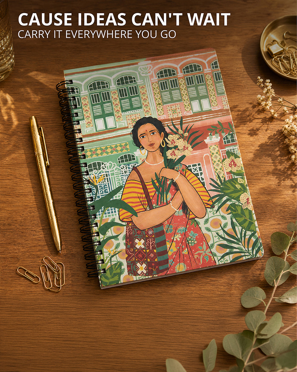 Katong Flowershop Notebook | #Singapore Inspired