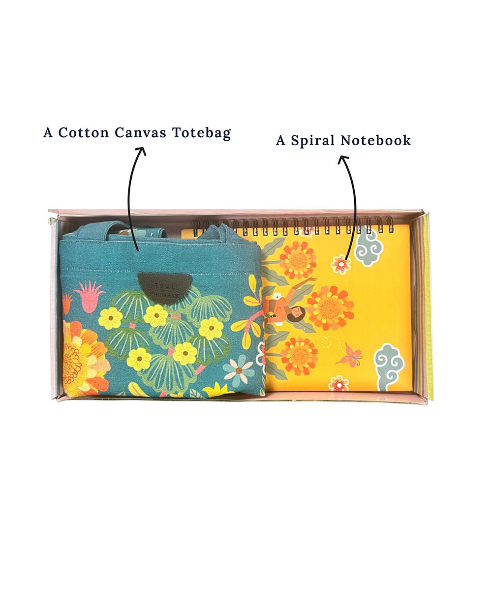 Chumbak Carry Your Joy Gift Set of 2 | Comes in a Gift Box