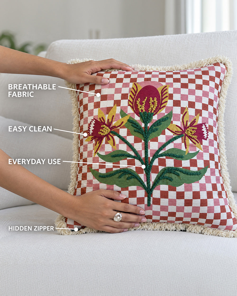 Patio Cushion Cover | Haveli Socials