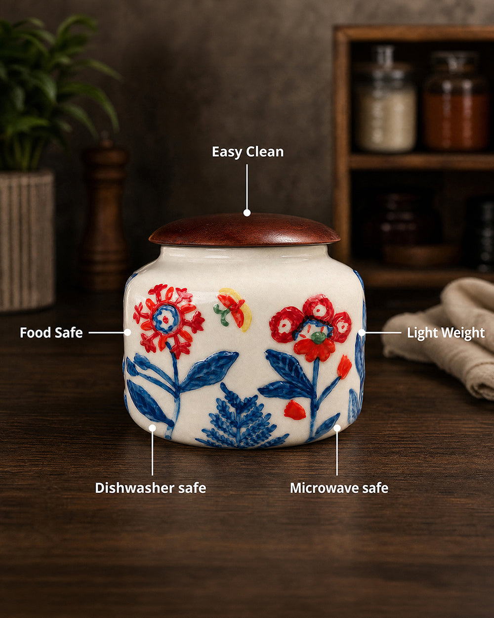 Wild Bloom Jar | Forest Folklore