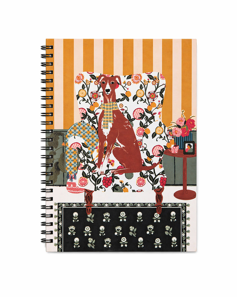 Florentine Hound Notebook | Citrus Zest