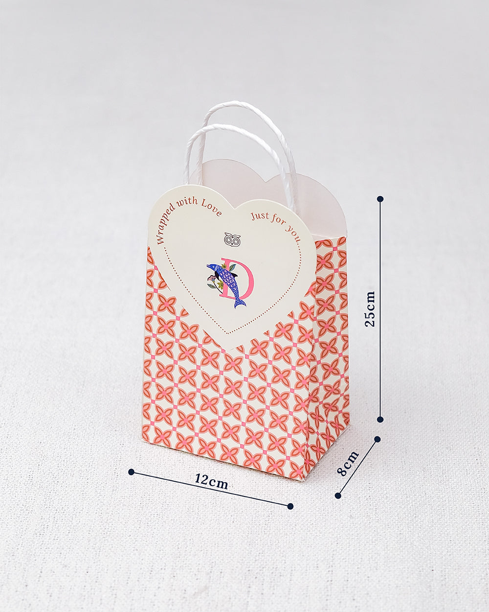 "To D, with Love" Gift Bag - Dolphin