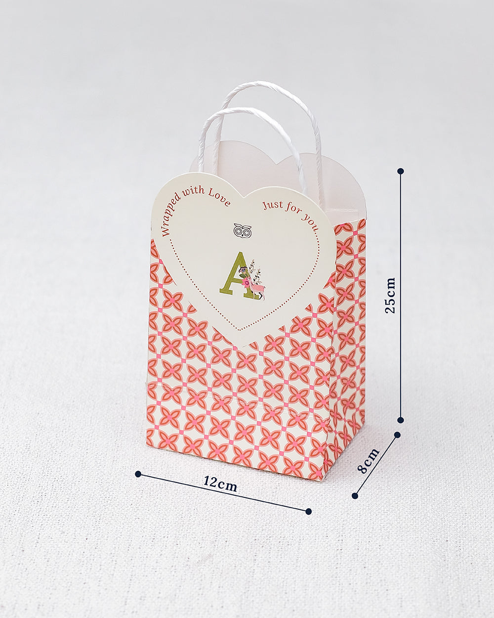 "To A, with Love" Gift Bag - Alpaca