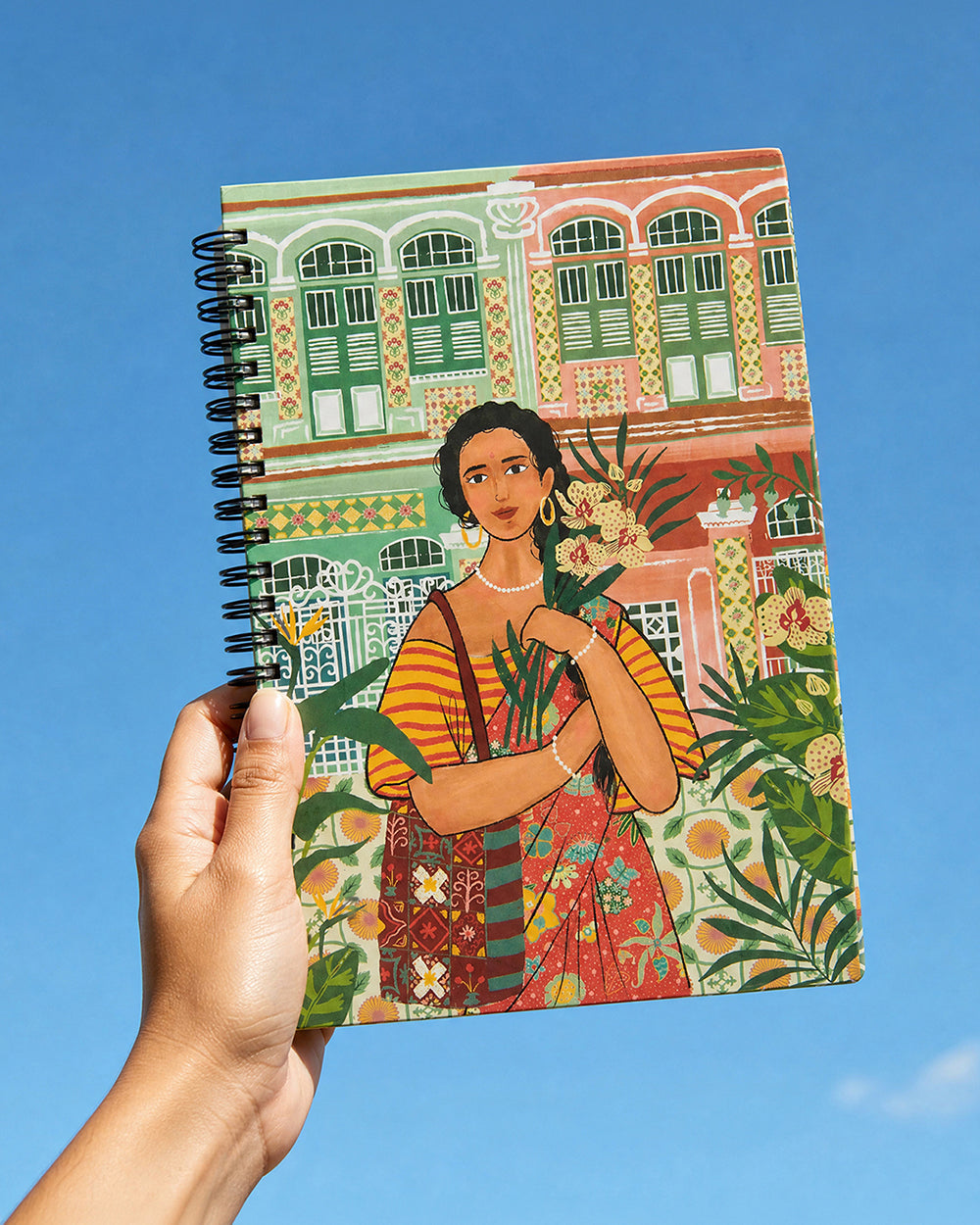 Katong Flowershop Notebook | #Singapore Inspired