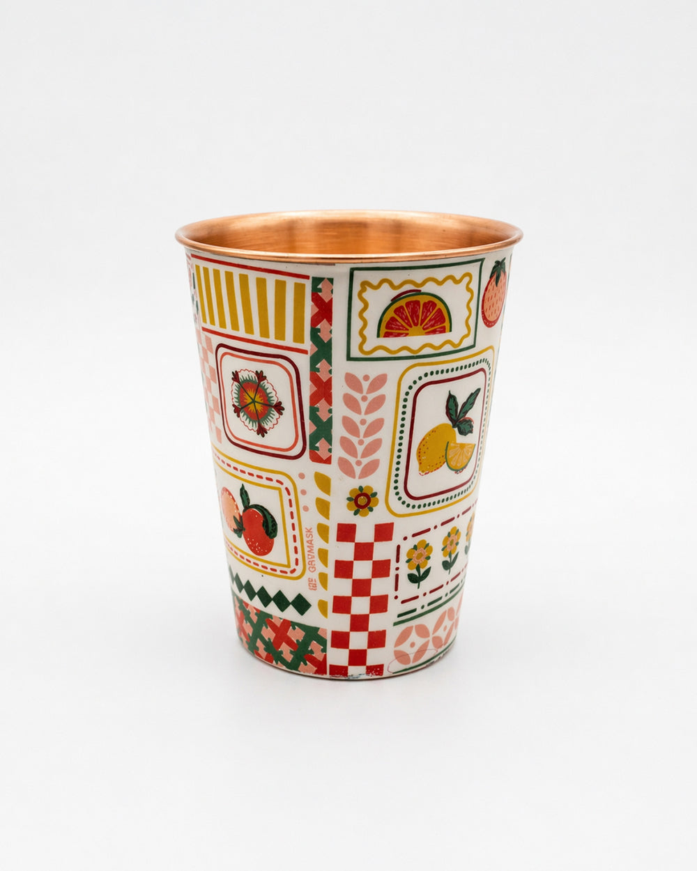 Limonata Copper Tumbler, 350 ml | Citrus Zest